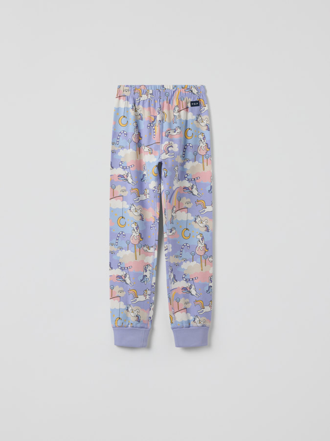 Pyjamas med enhjørninger