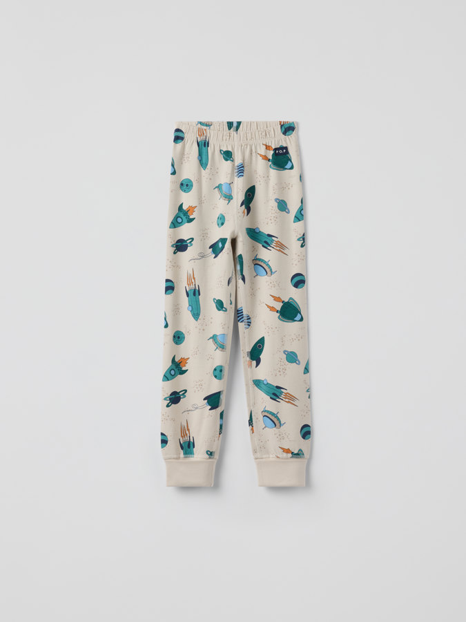 Todelt pyjamas romskip