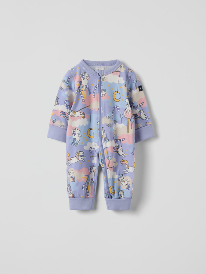 Pyjamas heldress med enhjørninger