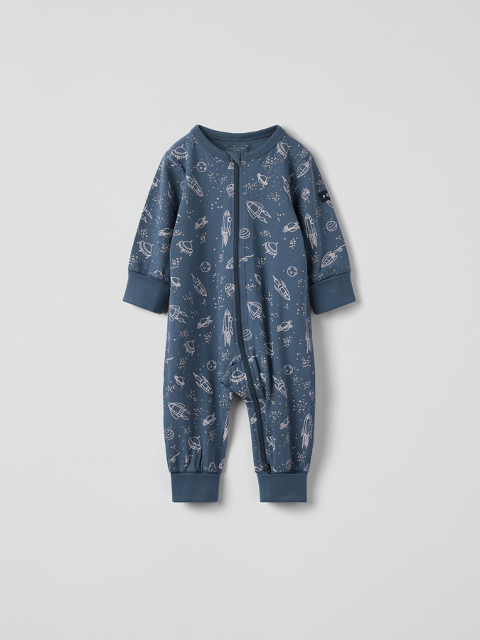 Pyjamas heldress med stjerner
