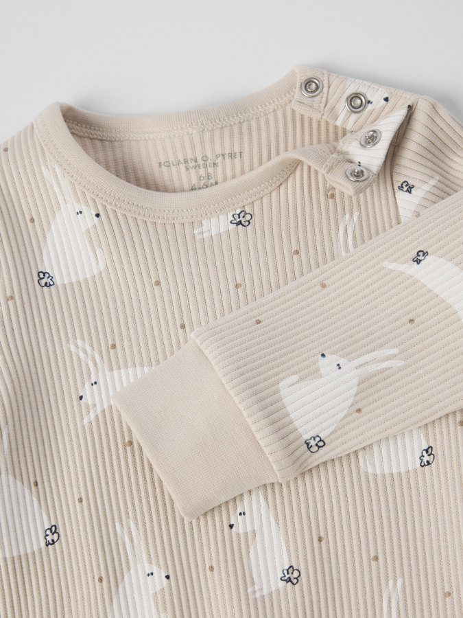 Ribbestrikket body kanin Ribbestrikket body kanin