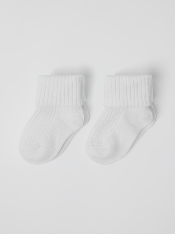 2-pakning baby sokker