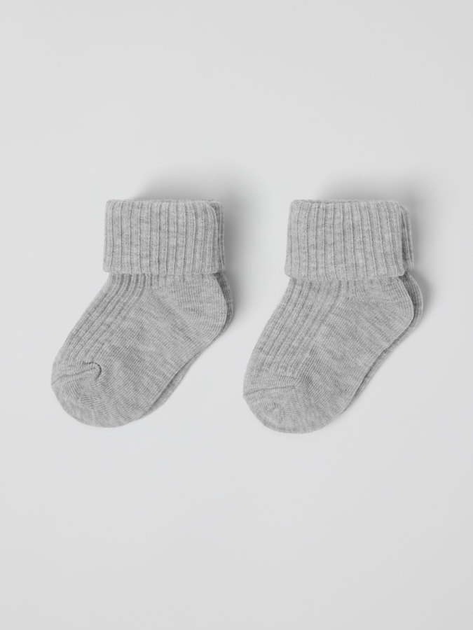 2-pakning baby sokker