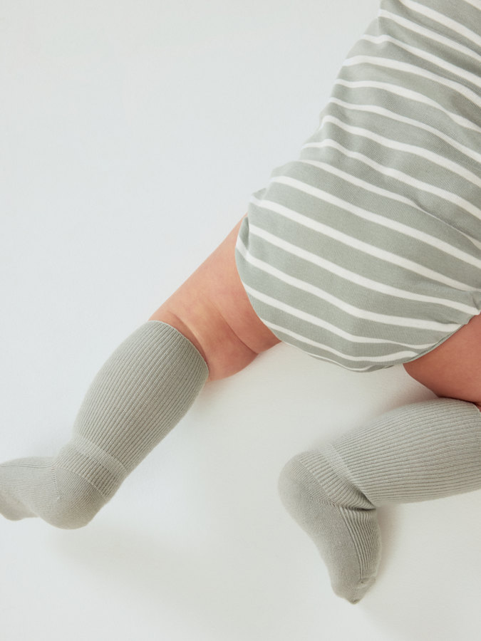 2-pakning baby sokker