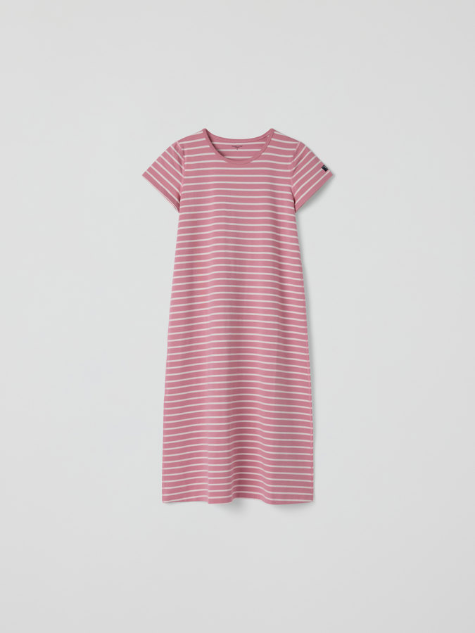 Kortermet voksen nattkjole stripet Kortermet voksen nattkjole stripet