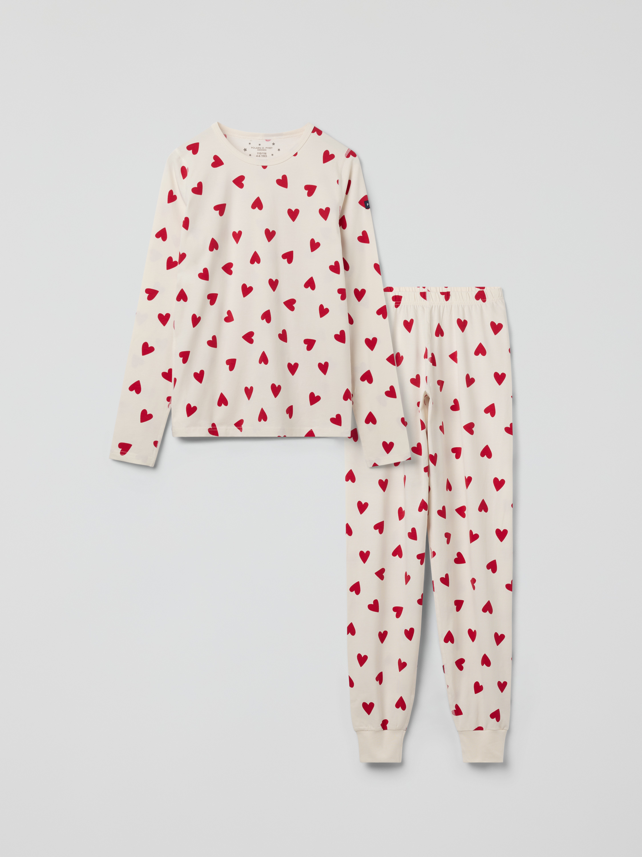 Pyjamas hjerter voksen