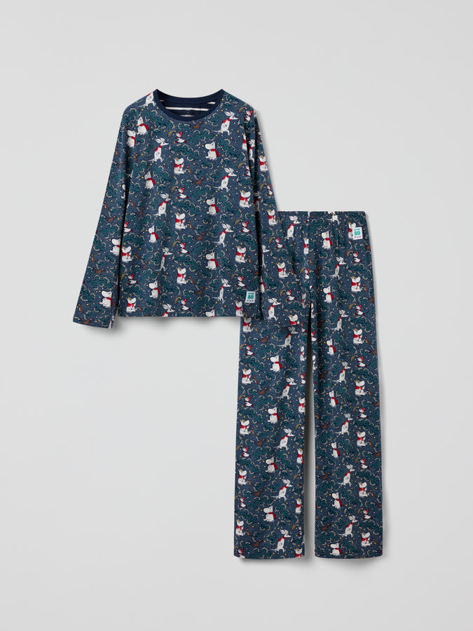 Todelt pyjamas voksen Mummi