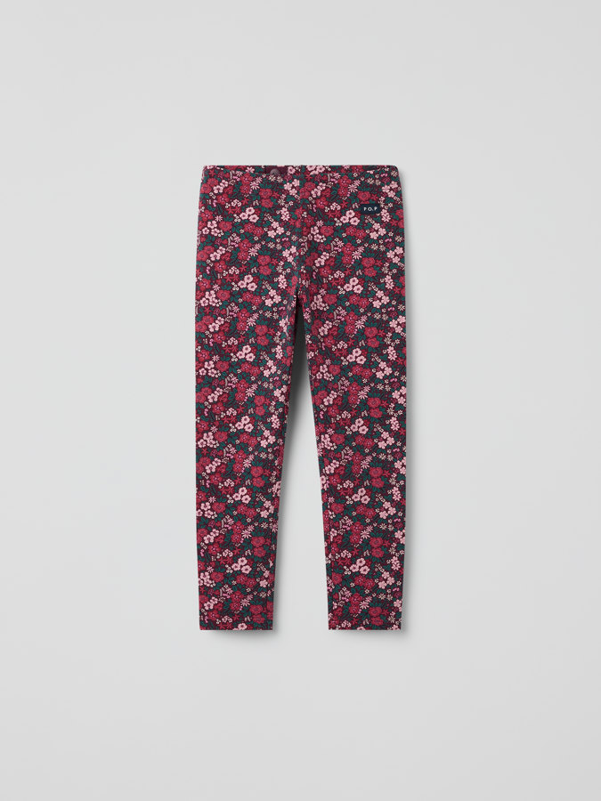 Blomstrete leggings