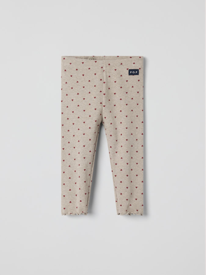 Leggings med hjerter