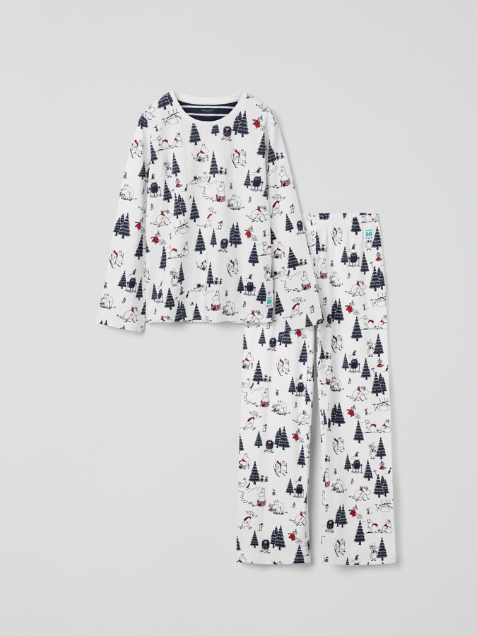 Todelt pyjamas voksen Mummi