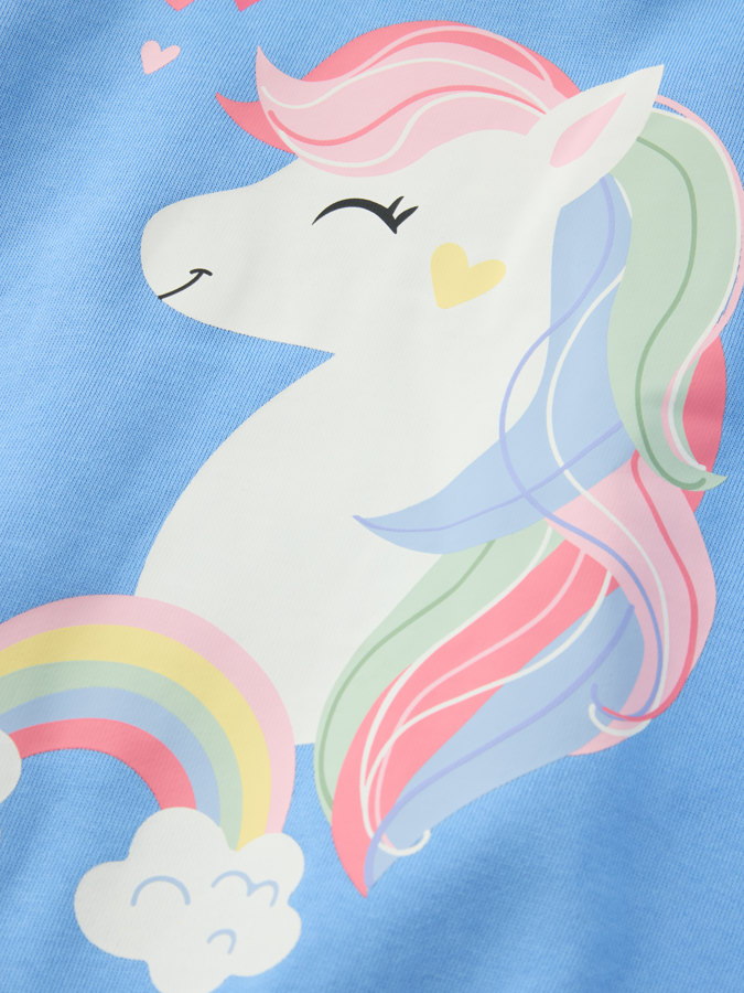 Sweatshirt enhjørning