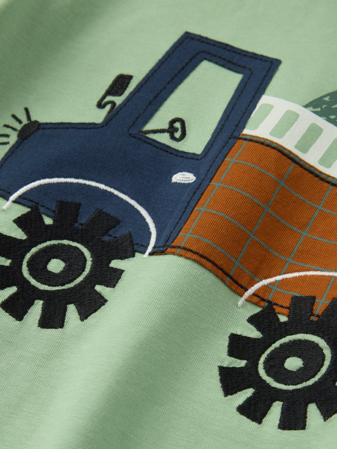 Langermet T-skjorte biler