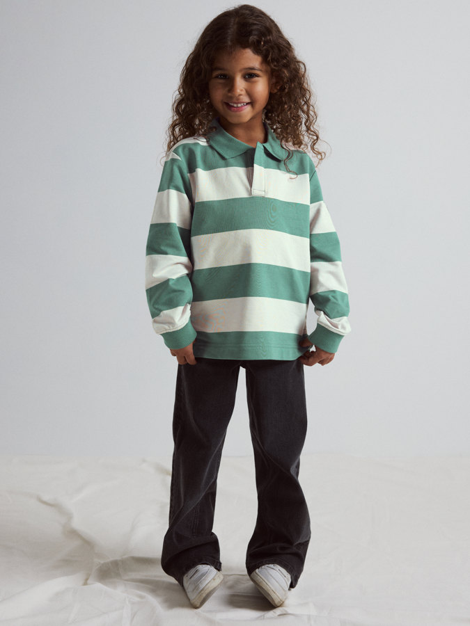 Langermet rugbytrøye Langermet rugbytrøye