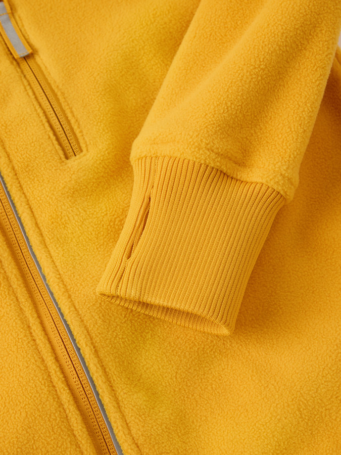 Vindtett vindfleecejakke