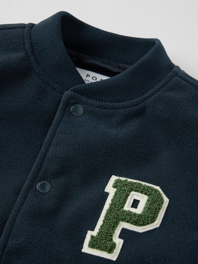 Vindtett fleecejakke