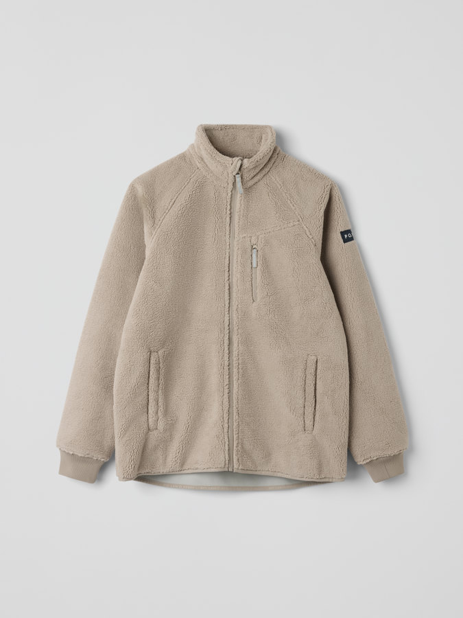 Vindtett pilefleecejakke voksen