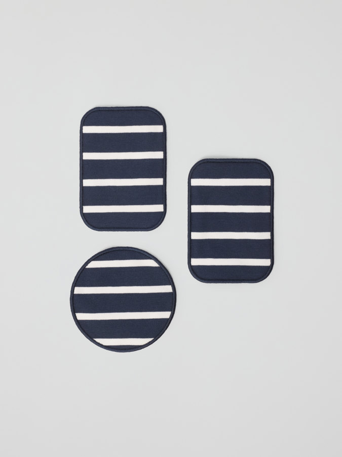 3-pakning jersey lappesett 3-pakning jersey lappesett