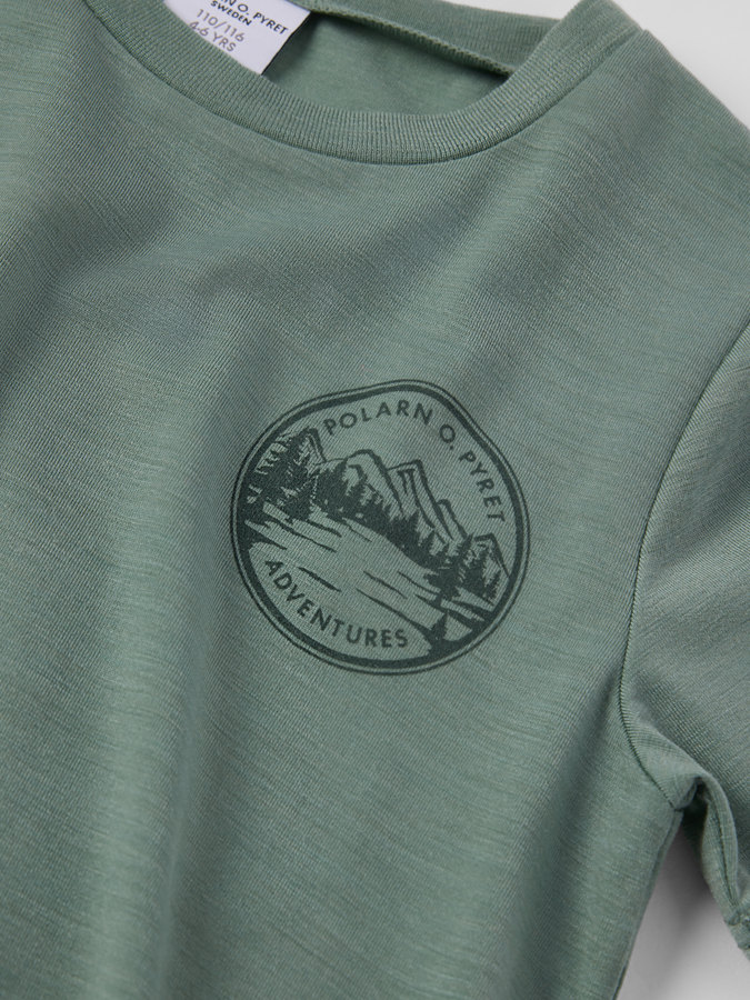 T-skjorte ullblanding