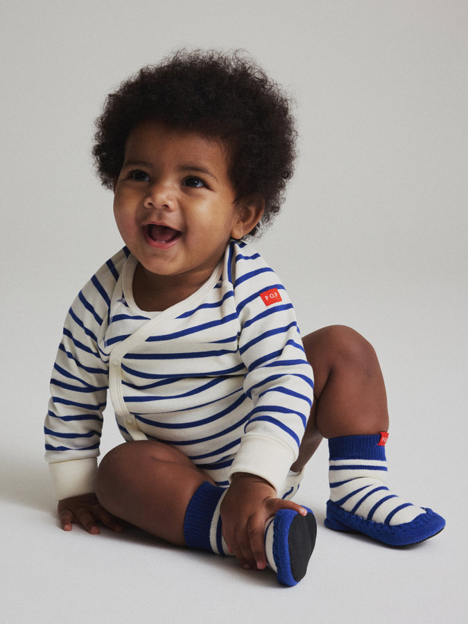 Forlengbar omslagsbody stripete Forlengbar omslagsbody stripete