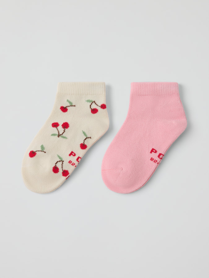 2-pakning ankelsokker