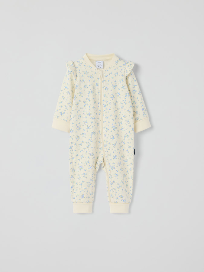 Sweatshirtoverall blomster Sweatshirtoverall blomster