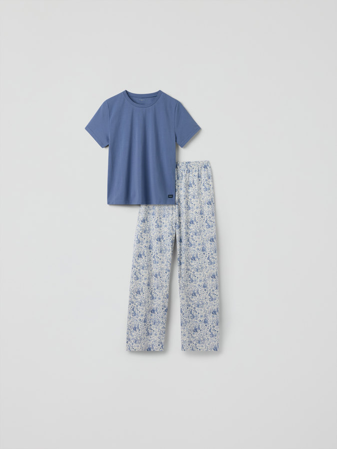 Pyjamas blomstrete voksen