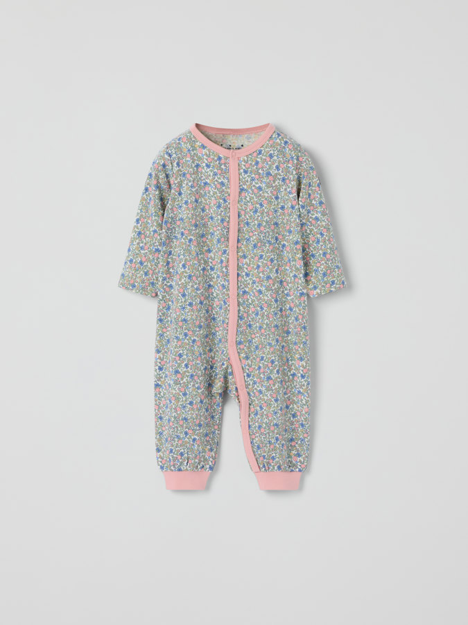 Pyjamasdress blomster Pyjamasdress blomster