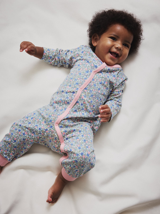 Pyjamasdress blomster Pyjamasdress blomster