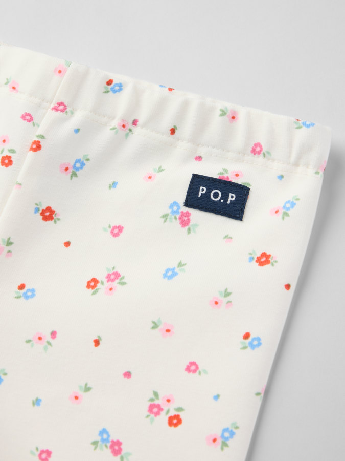 PLAY tights baby blomstret