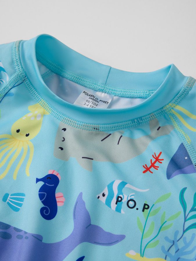 Langermet UV-topp undervannsdyr Langermet UV-topp undervannsdyr