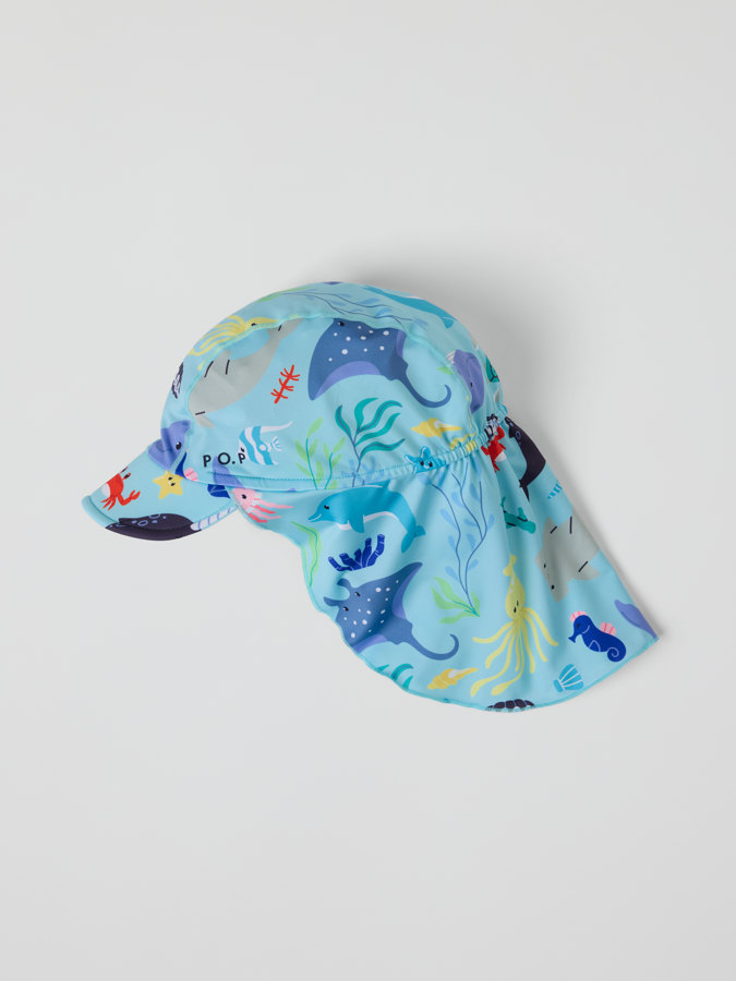 UV-caps med nakkebeskyttelse