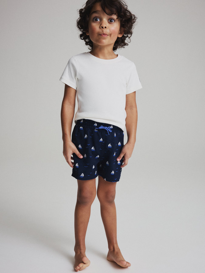 Badeshorts seilbåter Badeshorts seilbåter