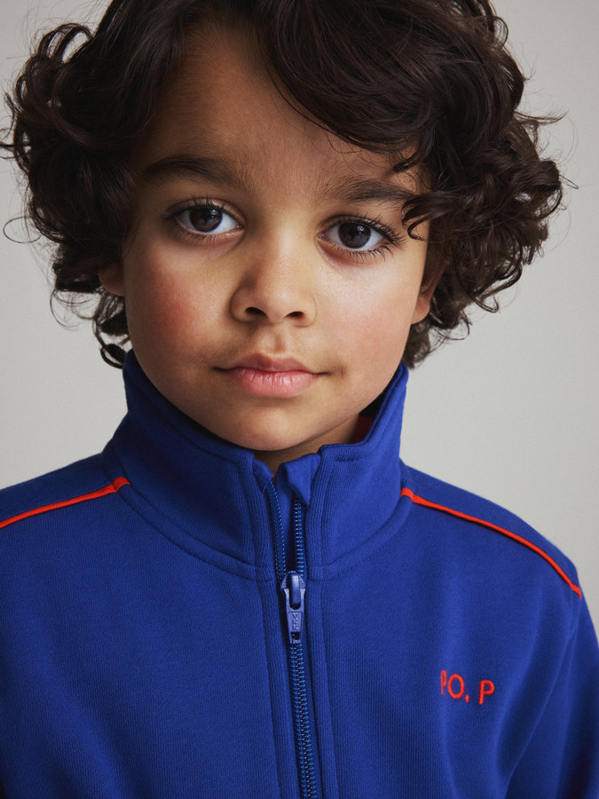 Sweatshirt med glidelås Sweatshirt med glidelås