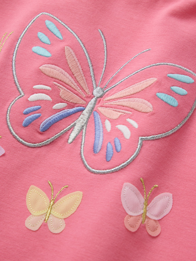 T-skjorte sommerfugler