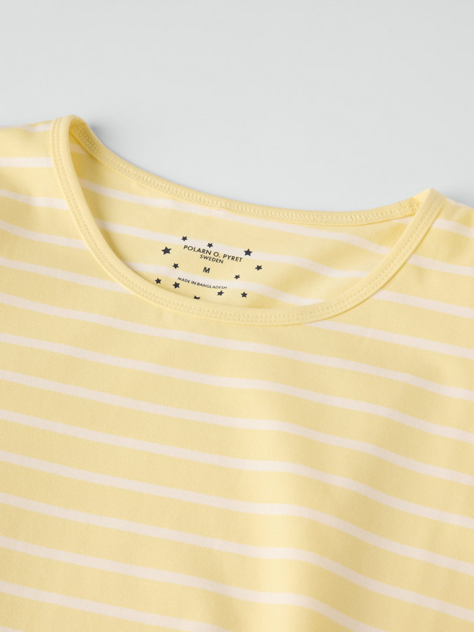 Kortermet nattkjole stripete voksen Kortermet nattkjole stripete voksen