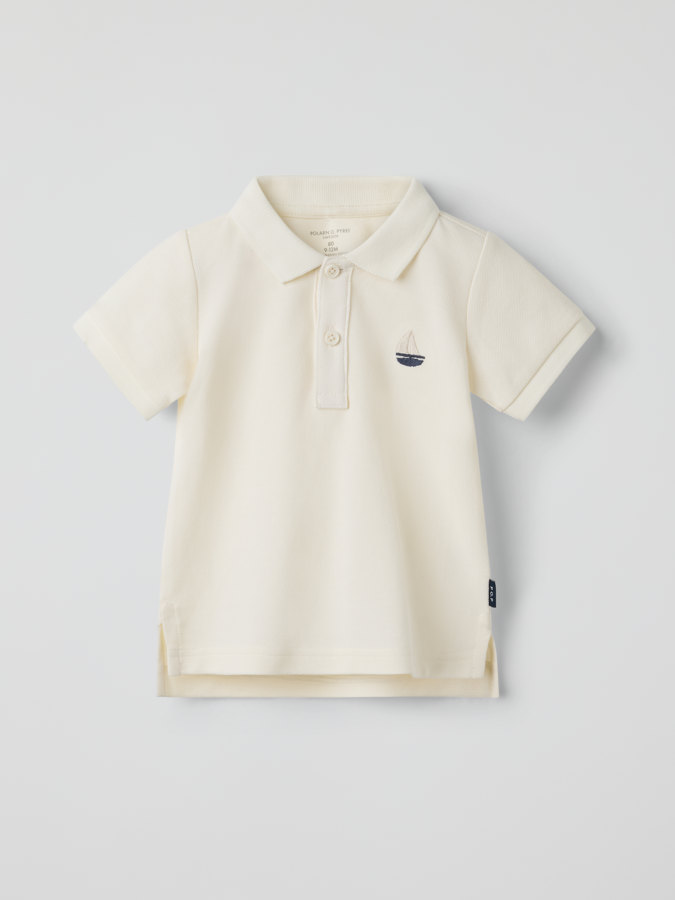 Pikéskjorte seilbåt Pikéskjorte seilbåt