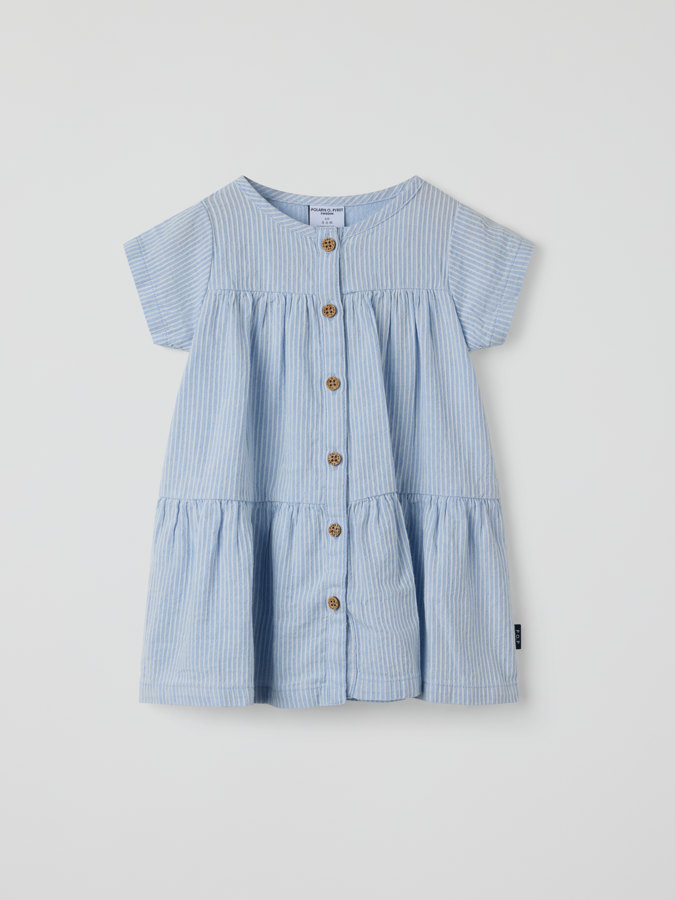 Kortermet kjole stripet Kortermet kjole stripet