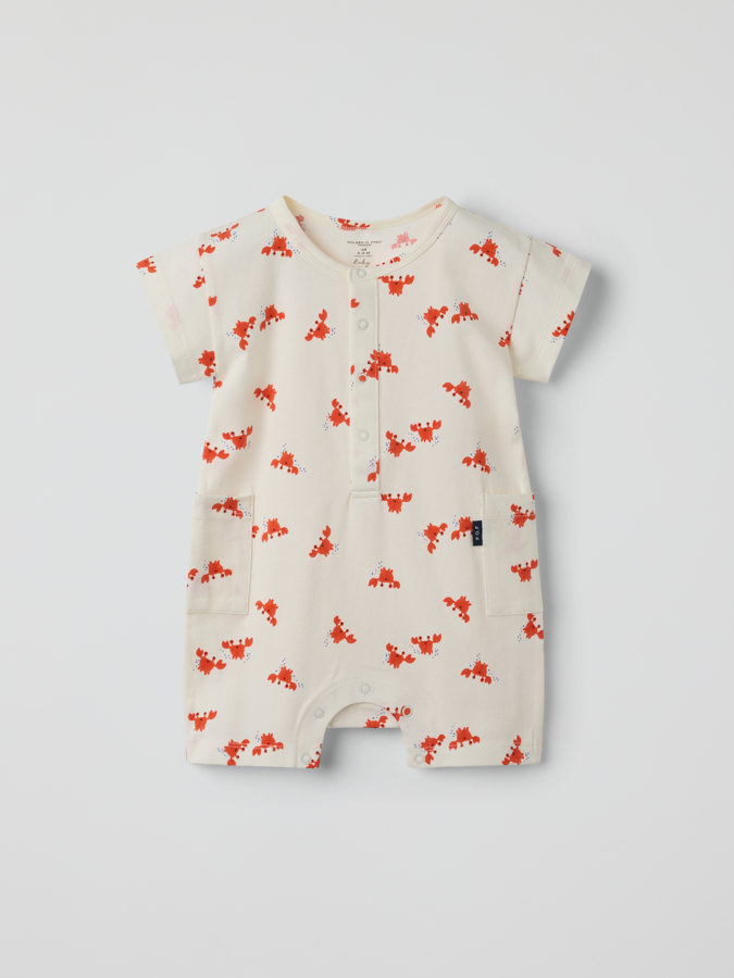 Kortermet jumpsuit krabber Kortermet jumpsuit krabber