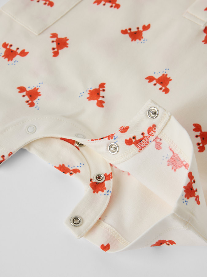 Kortermet jumpsuit krabber Kortermet jumpsuit krabber