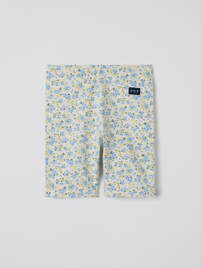Sykkelshorts blomstrete