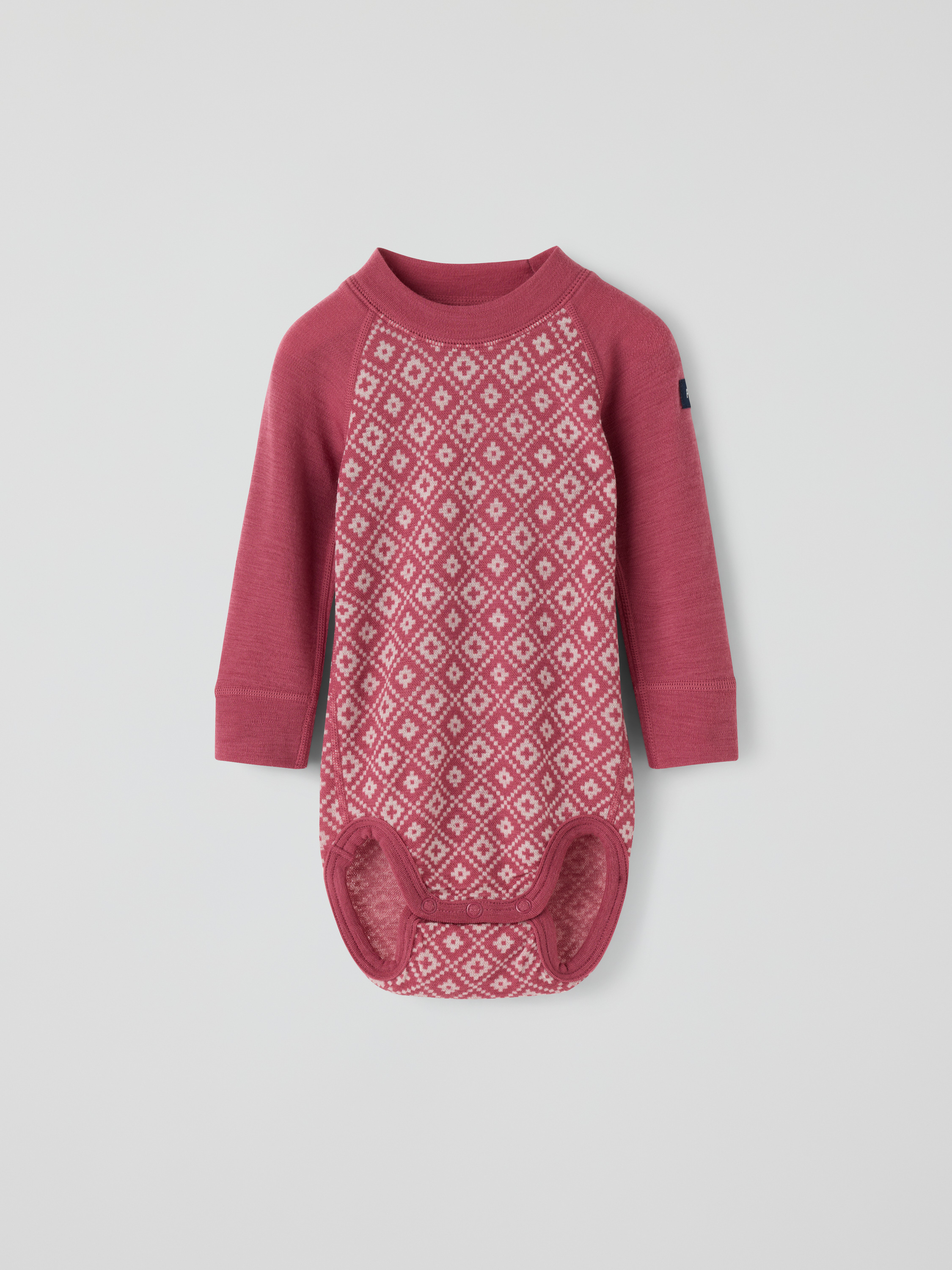 Langermet body merino jacquard