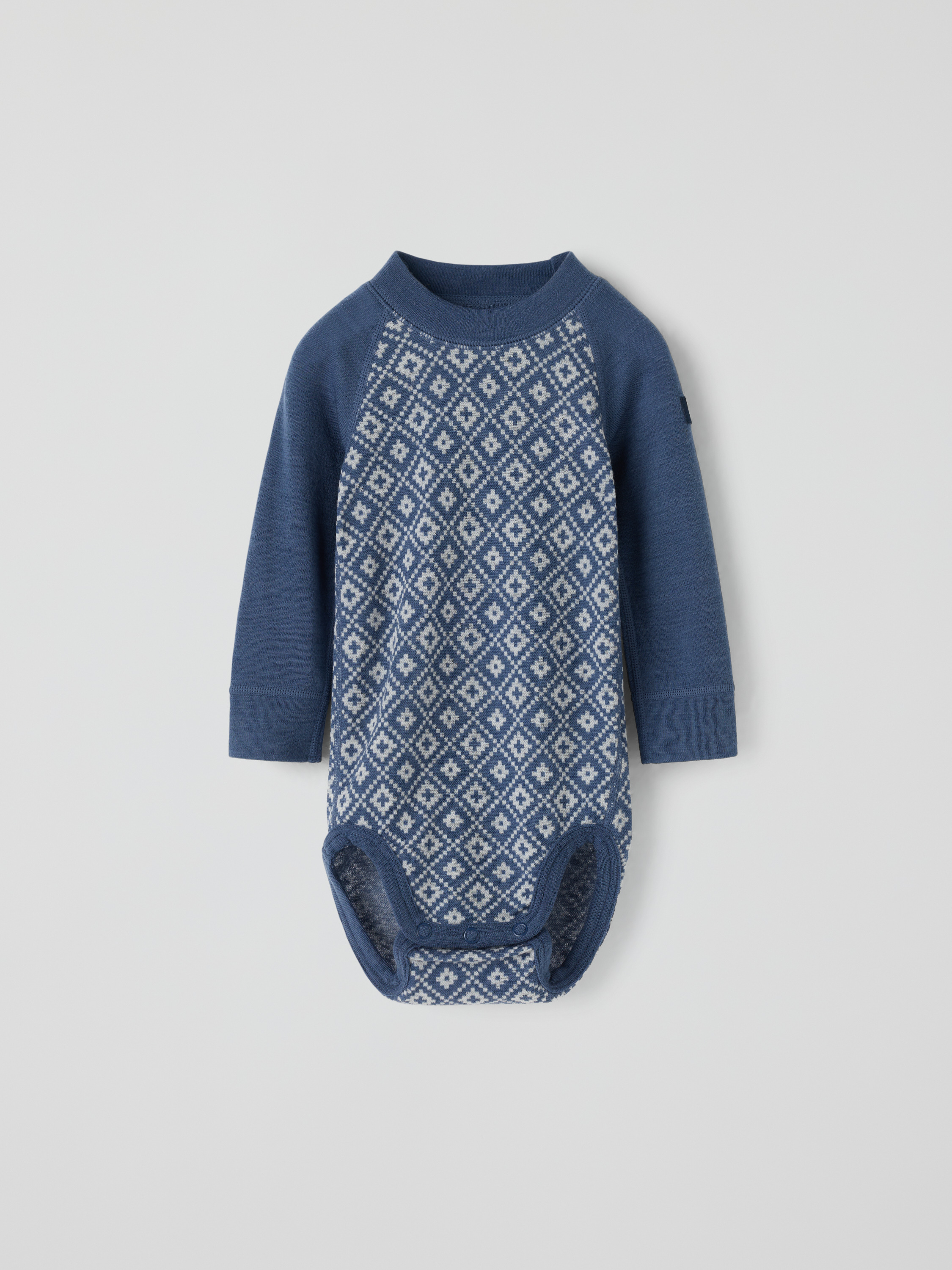 Langermet body merino jacquard
