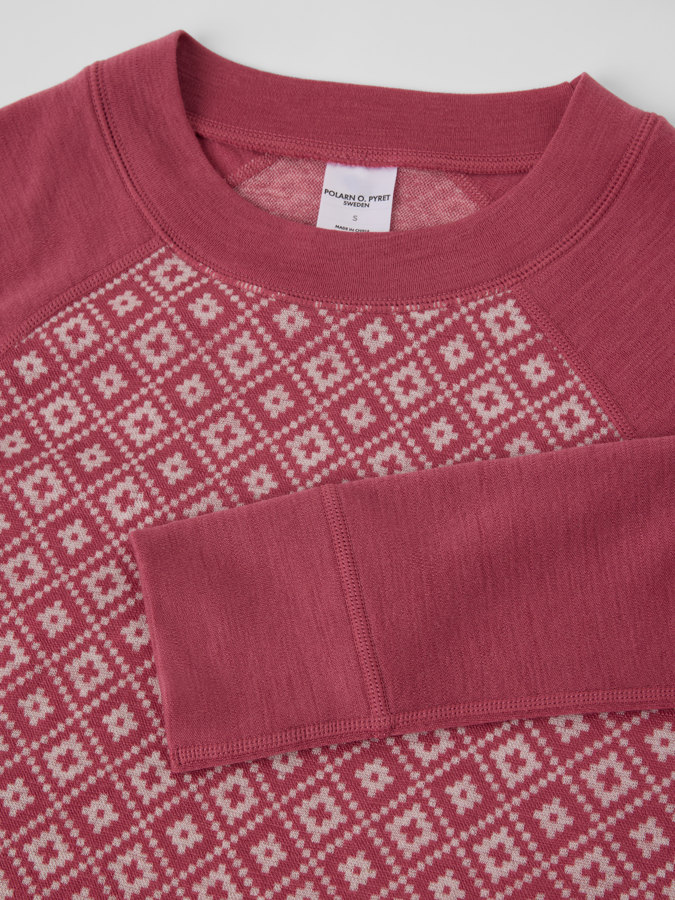 Overdel merino jacquard voksen Overdel merino jacquard voksen