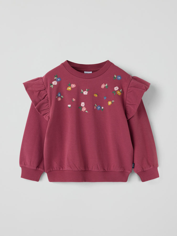 Sweatshirt broderi