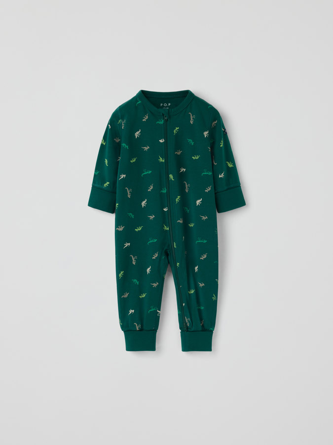 Pyjamasdress dinosaurer Pyjamasdress dinosaurer