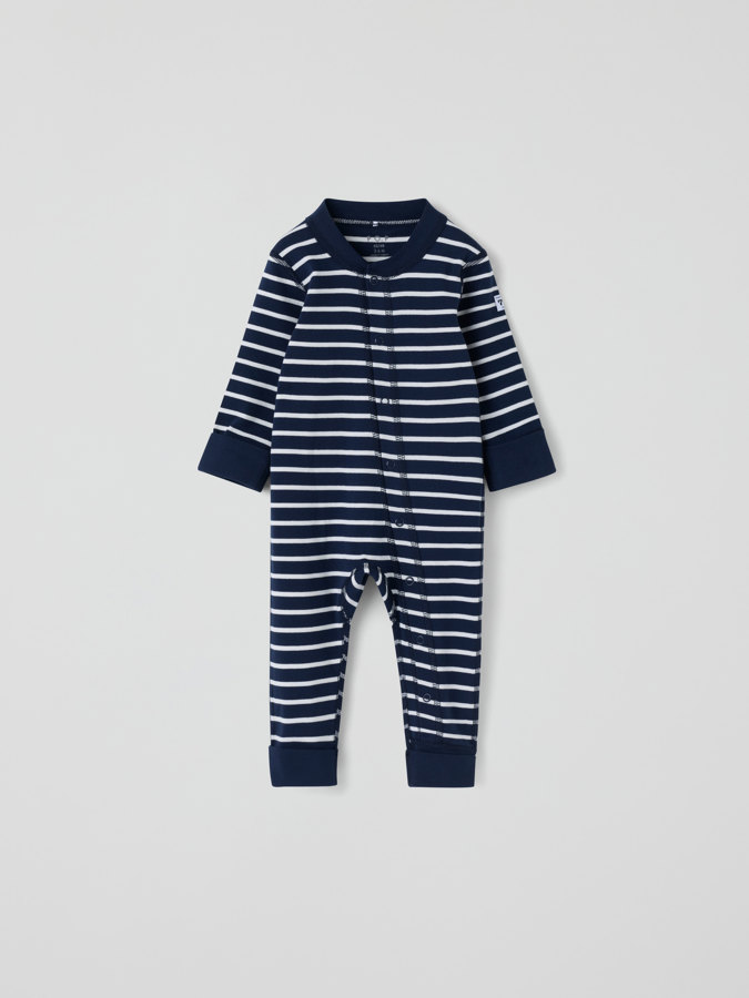Pyjamasdress stripete