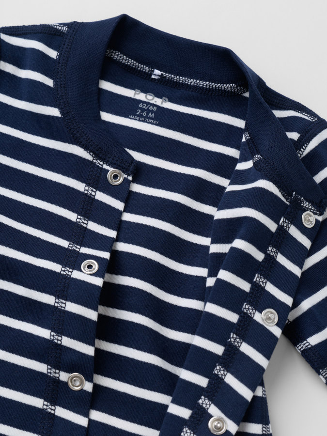 Pyjamasdress stripete