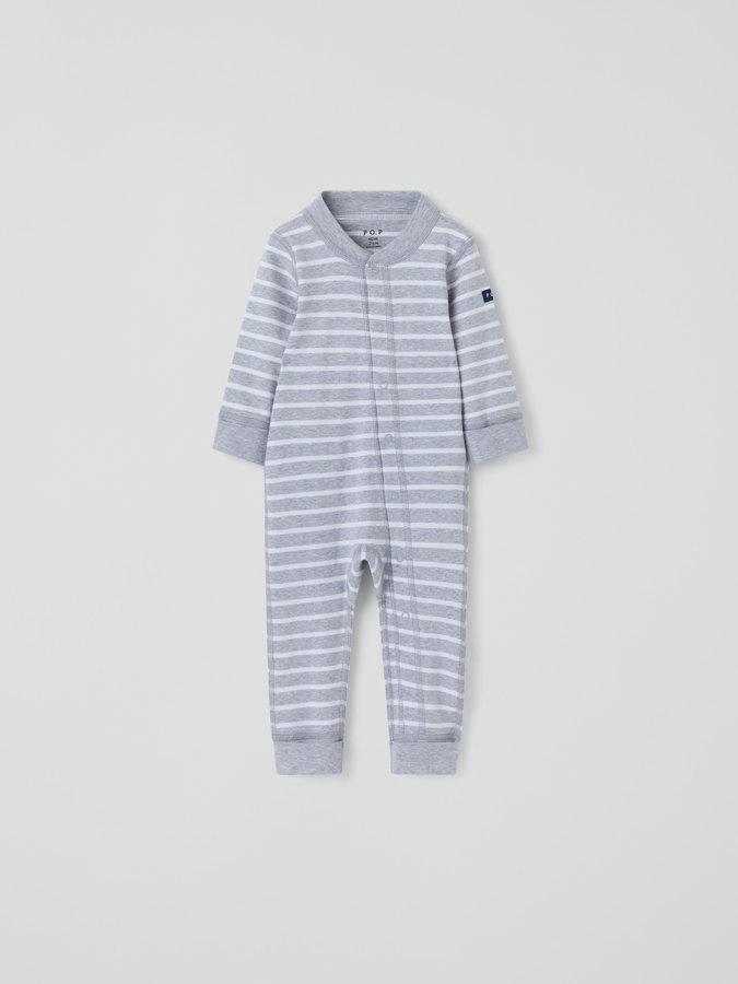 Pyjamasdress stripete