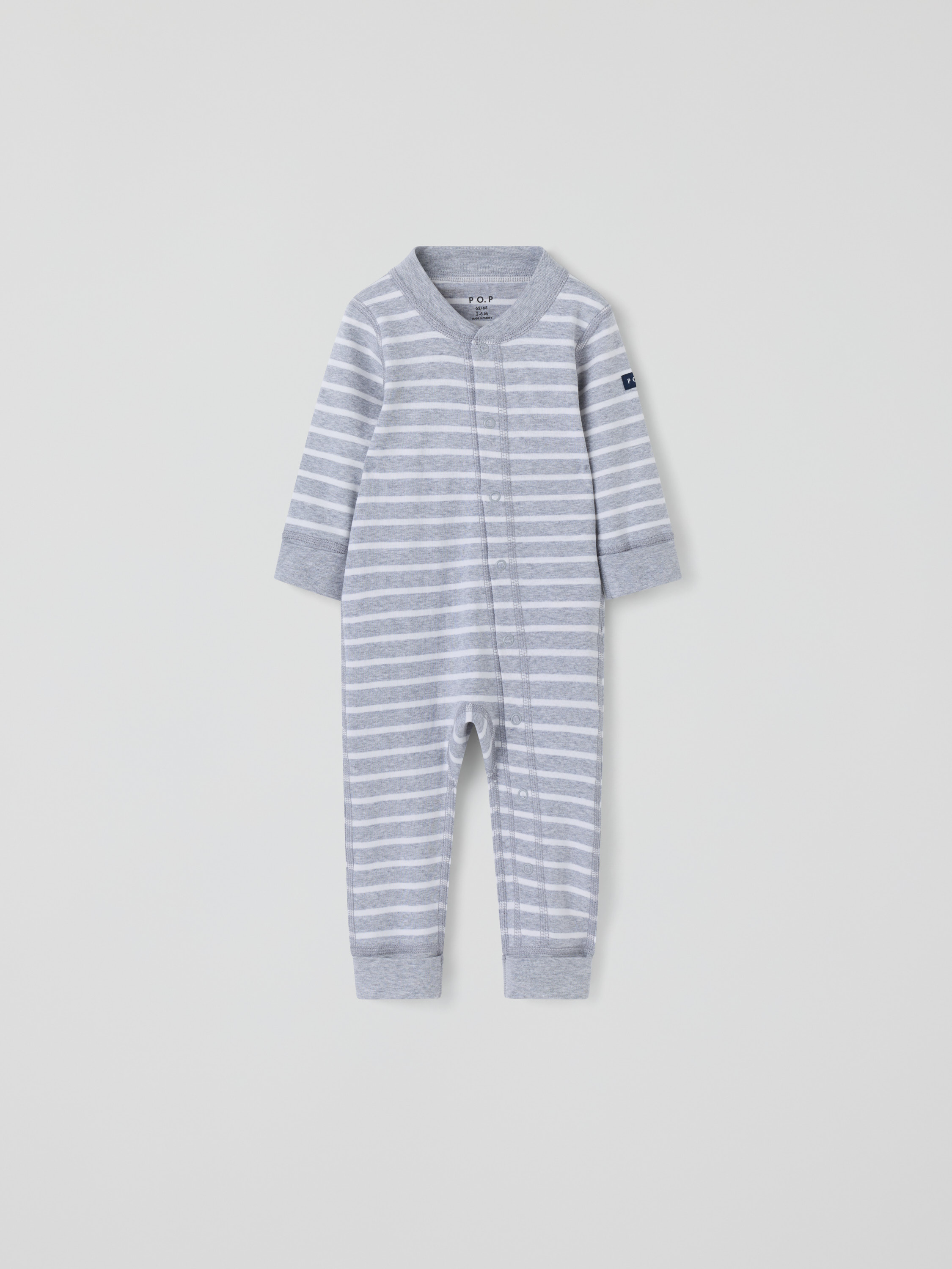 Pyjamasdress stripete
