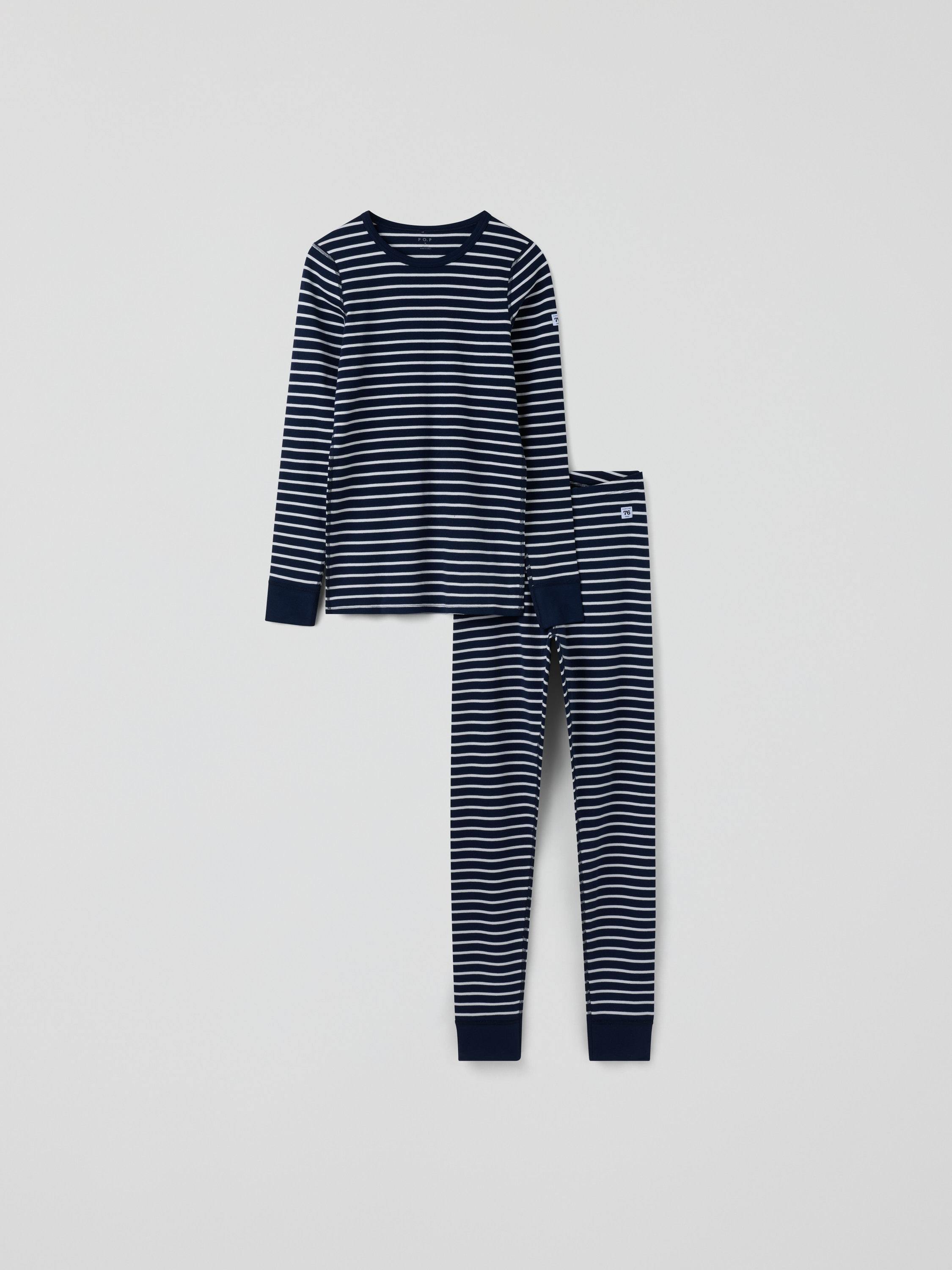 Pyjamas stripe voksen